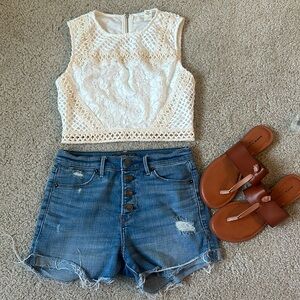 Abercrombie & Fitch Denim Shorts size 25